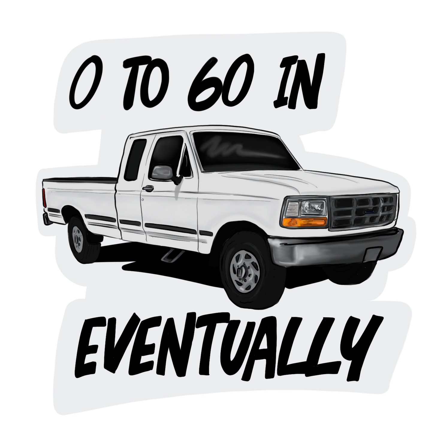 OBS 0-60 sticker