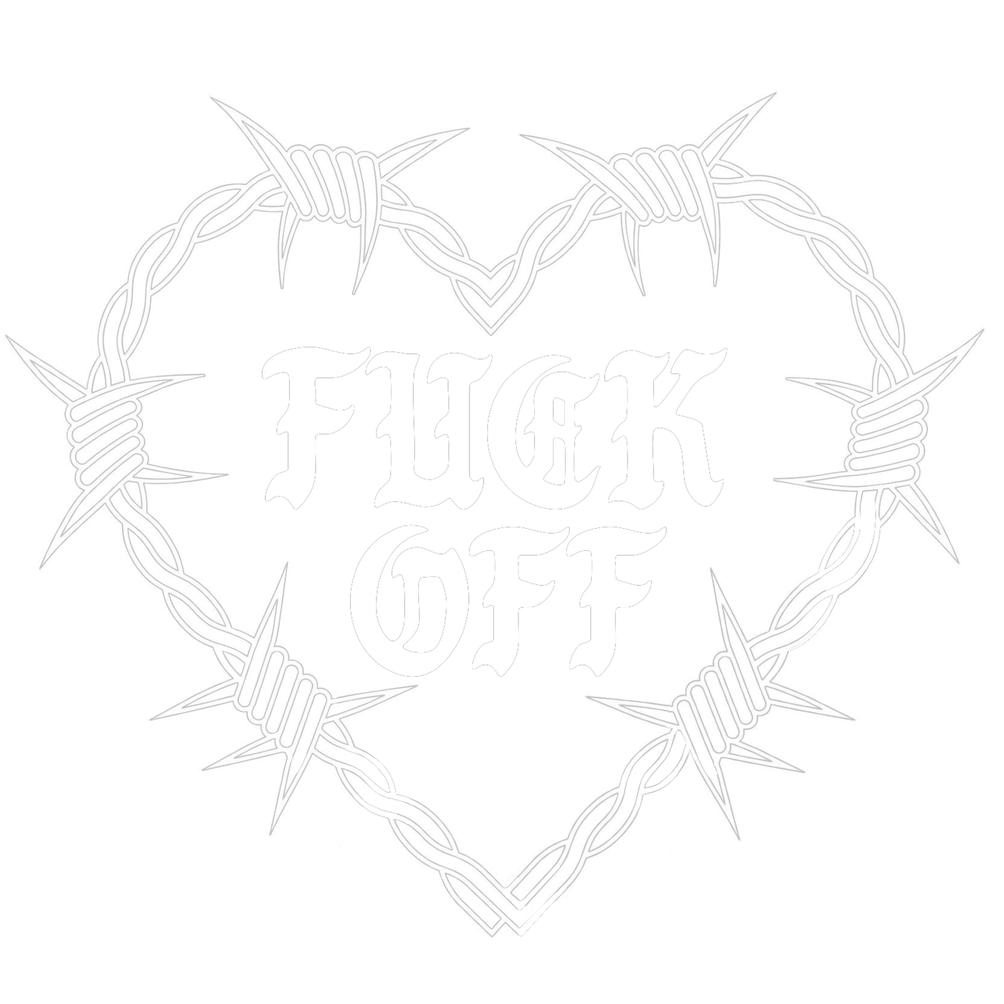Fuck Off Sticker